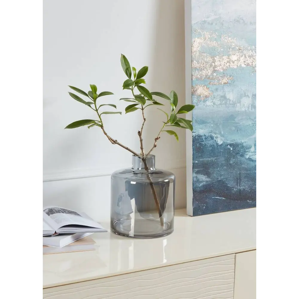 Фото 2 Ваза Eglo 421385 стекло цвет черный, зеркальный 24.5 см