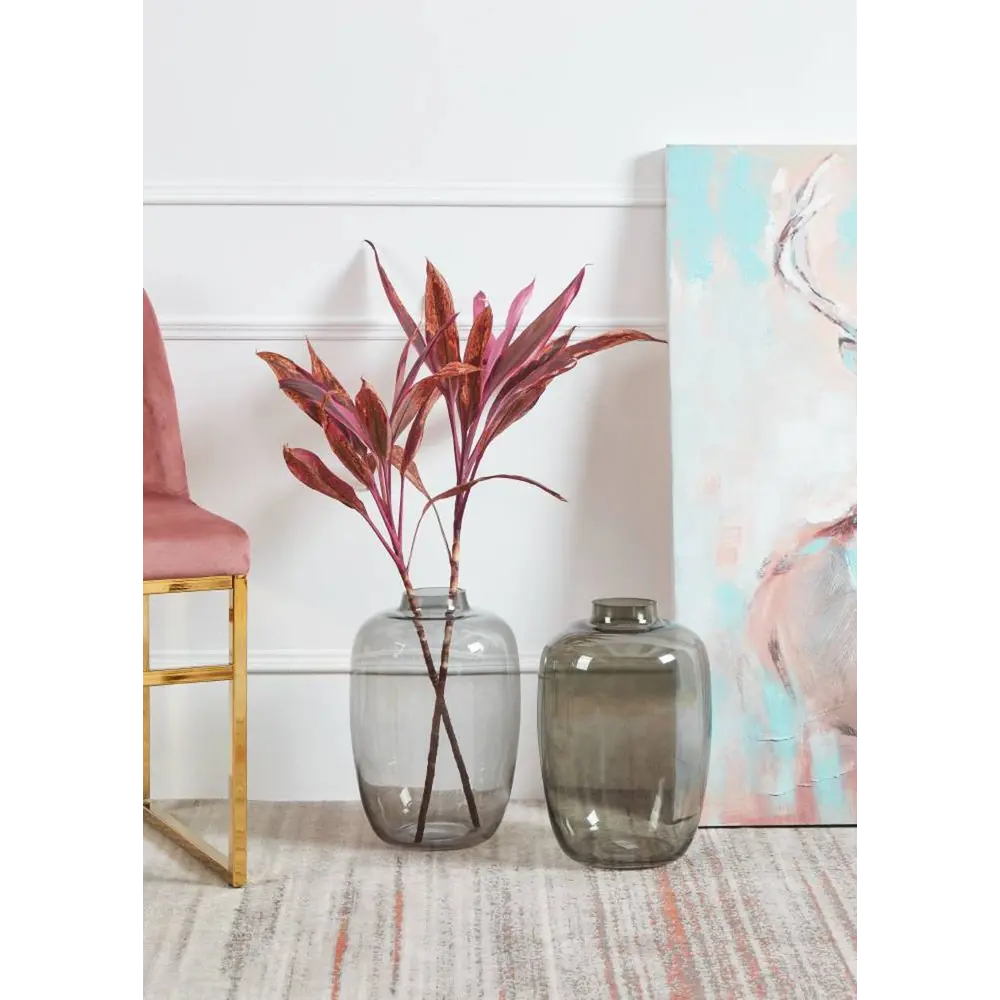 Фото 2 Ваза Eglo 421393 стекло цвет серый 35.5 см