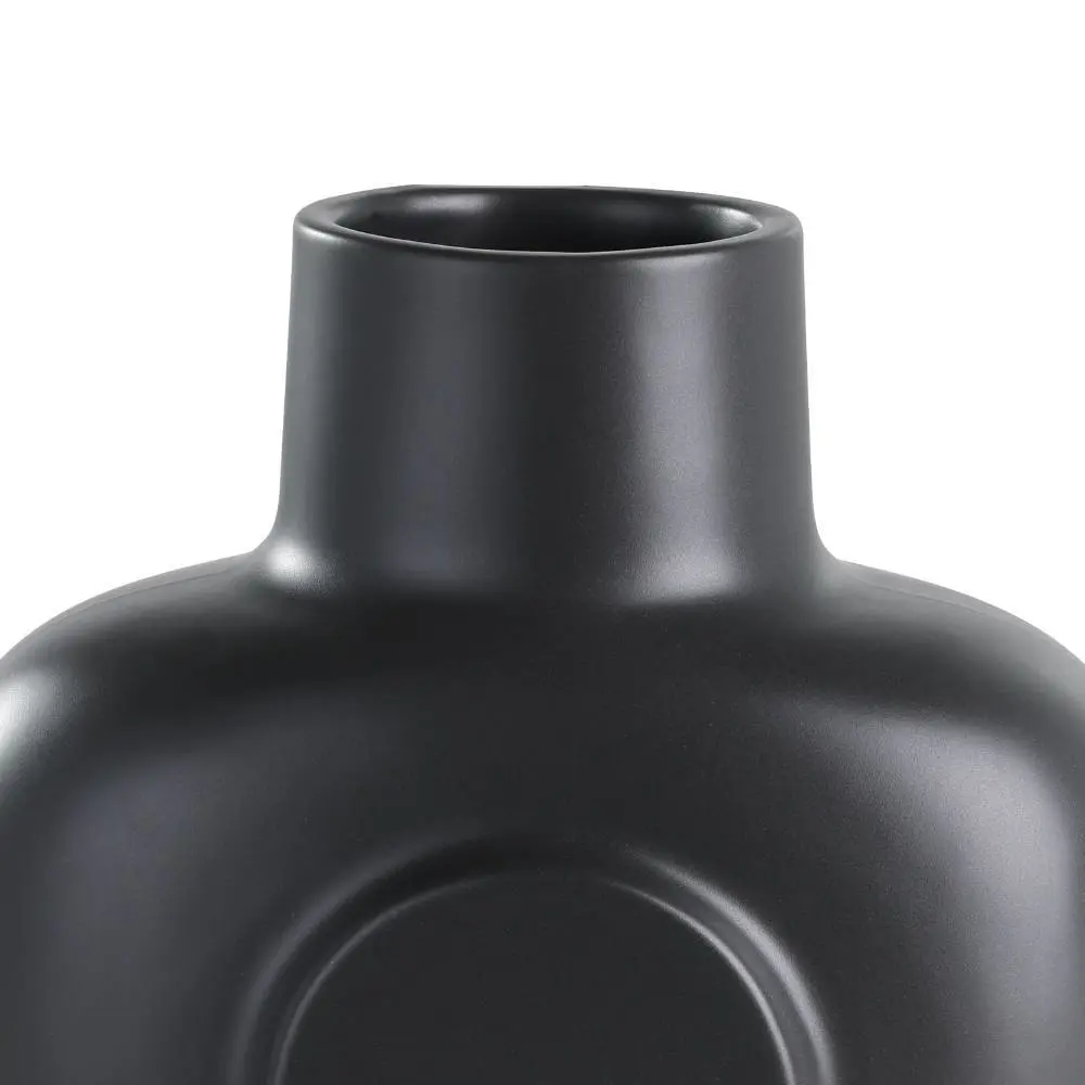 Фото 3 Ваза Eglo 421408 керамика цвет черный 30 см Фото 3 Ваза Eglo 421408 керамика цвет черный 30 см
