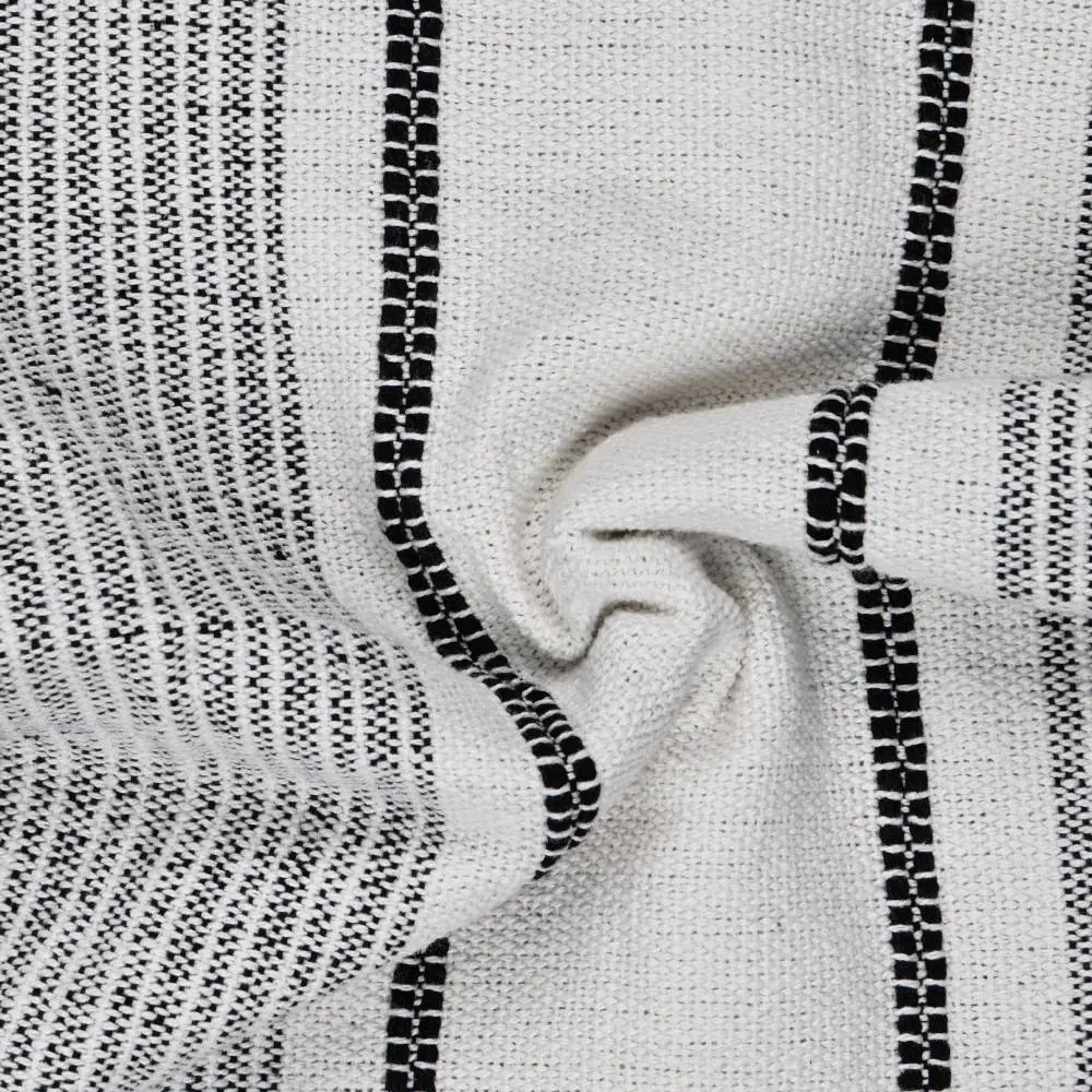 Фото 2 Плед Eglo 420065 170x130 см хлопок цвет черный, белый Фото 2 Плед Eglo 420065 170x130 см хлопок цвет черный, белый