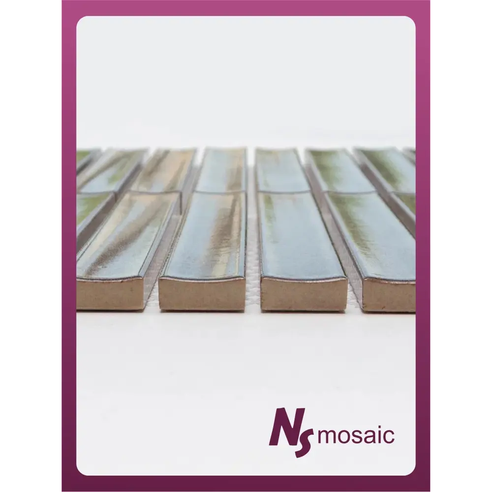 Фото 4 Декоративная мозаика Nsmosaic R-376 NS11PL0099 29.6x29.9см цвет Коричневый Фото 4 Декоративная мозаика Nsmosaic R-376 NS11PL0099 29.6x29.9см цвет Коричневый