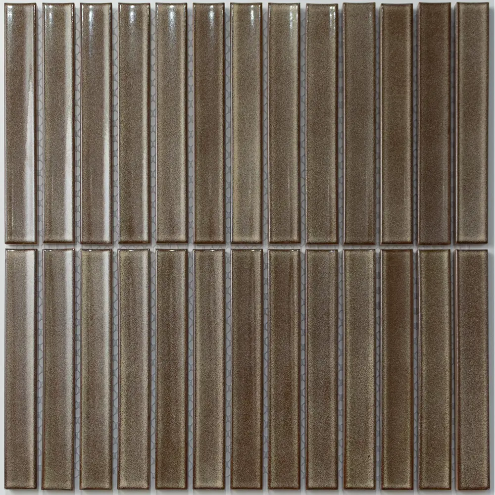 Фото Декоративная мозаика Nsmosaic R-376 NS11PL0099 29.6x29.9см цвет Коричневый Фото Декоративная мозаика Nsmosaic R-376 NS11PL0099 29.6x29.9см цвет Коричневый