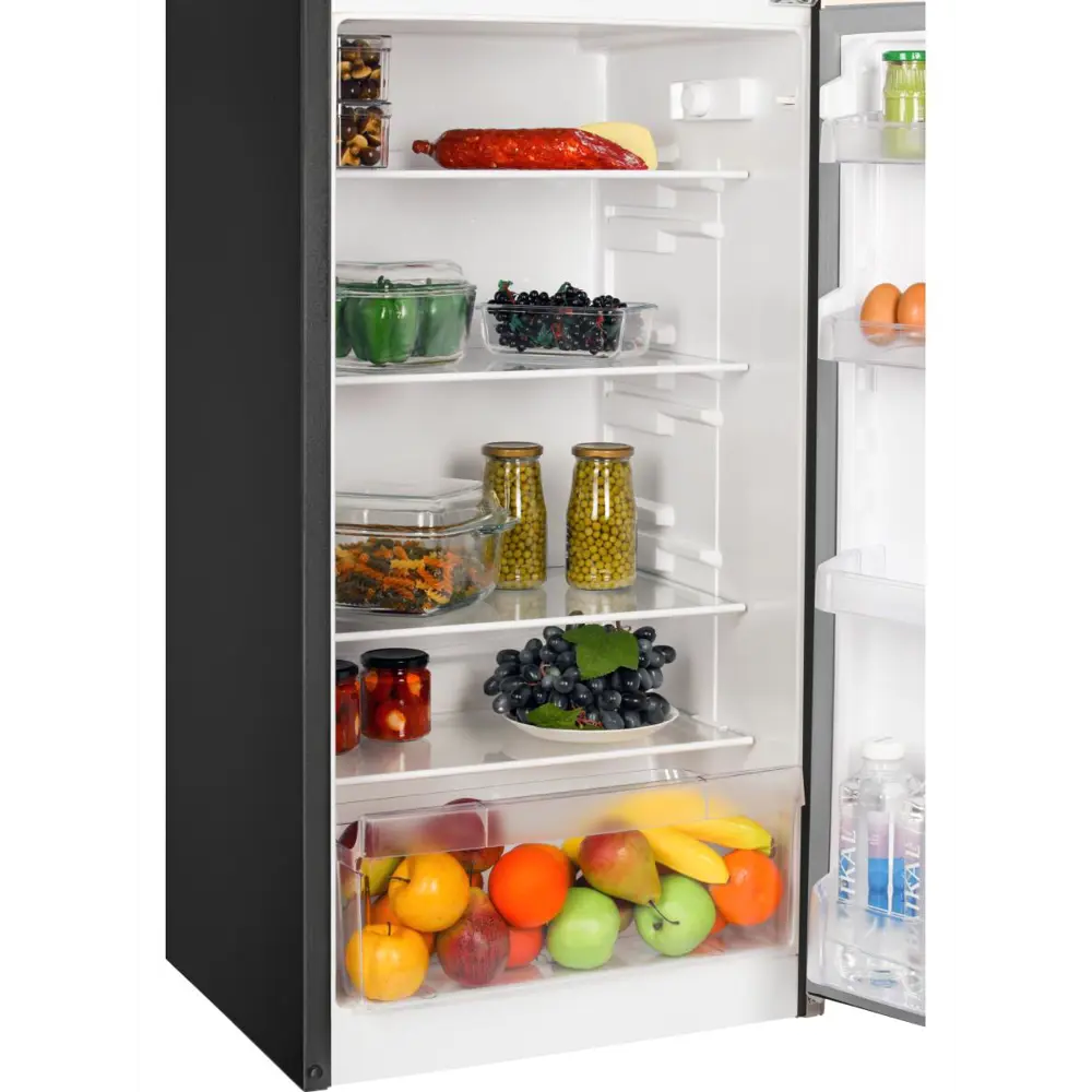 Фото 10 Холодильник Nordfrost NRT 145 232 57.4x155.7 см цвет черный матовый