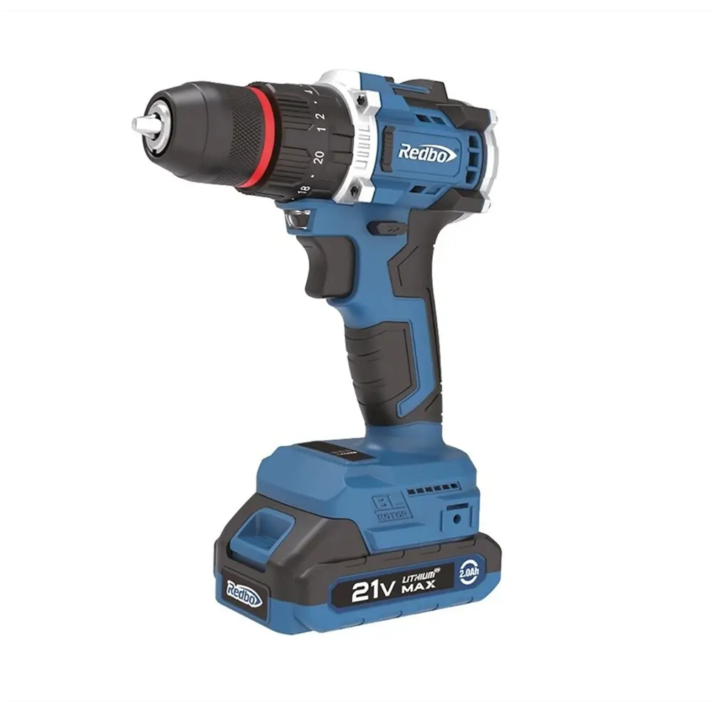 Фото Дрель-шуруповерт аккумуляторная ударная бесщеточная Edon OAD-21PBL, 21 В Li-Ion 2x2 Ач Фото Дрель-шуруповерт аккумуляторная ударная бесщеточная Edon OAD-21PBL, 21 В Li-Ion 2x2 Ач