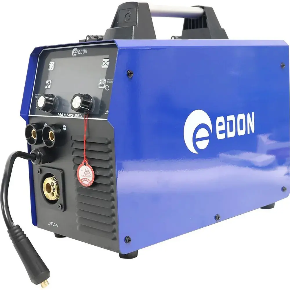 Фото Сварочный полуавтомат инверторный Edon MAX MIG-250, 250 А, до 4 мм Фото Сварочный полуавтомат инверторный Edon MAX MIG-250, 250 А, до 4 мм