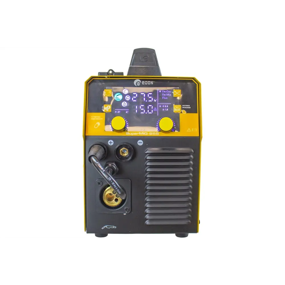 Фото 2 Сварочный полуавтомат инверторный Edon SuperMIG-255, 255 А, до 4 мм Фото 2 Сварочный полуавтомат инверторный Edon SuperMIG-255, 255 А, до 4 мм