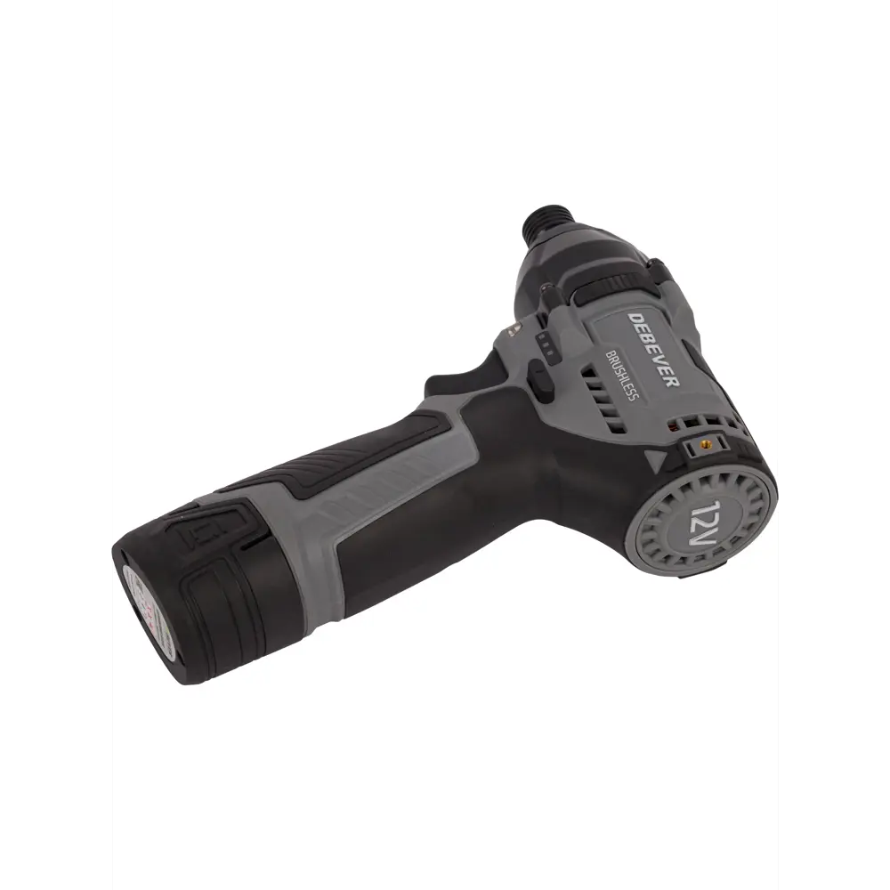 Фото 3 Дрель-шуруповерт аккумуляторная ударная бесщеточная Debever DBE-7361CKIT, 12 В Li-Ion 1x1.50 Ач Фото 3 Дрель-шуруповерт аккумуляторная ударная бесщеточная Debever DBE-7361CKIT, 12 В Li-Ion 1x1.50 Ач