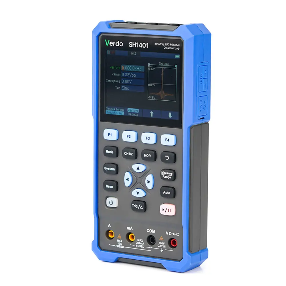 Фото 2 Осциллограф-мультиметр Verdo SH1401