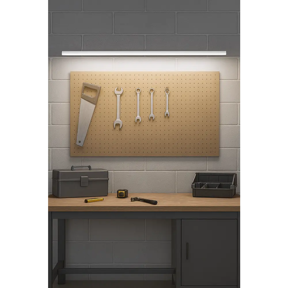 Фото 3 Светильник линейный светодиодный Ledvance 1485 мм 15 Вт теплый белый (желтый) свет