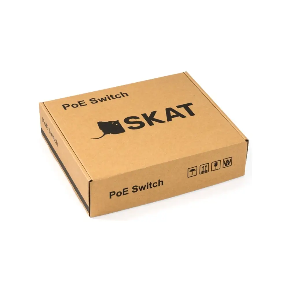 Фото 7 Коммутатор Бастион SKAT PoE-4E-2E v.2 PoE Plus 65Вт 4-Ethernet/2-Uplink