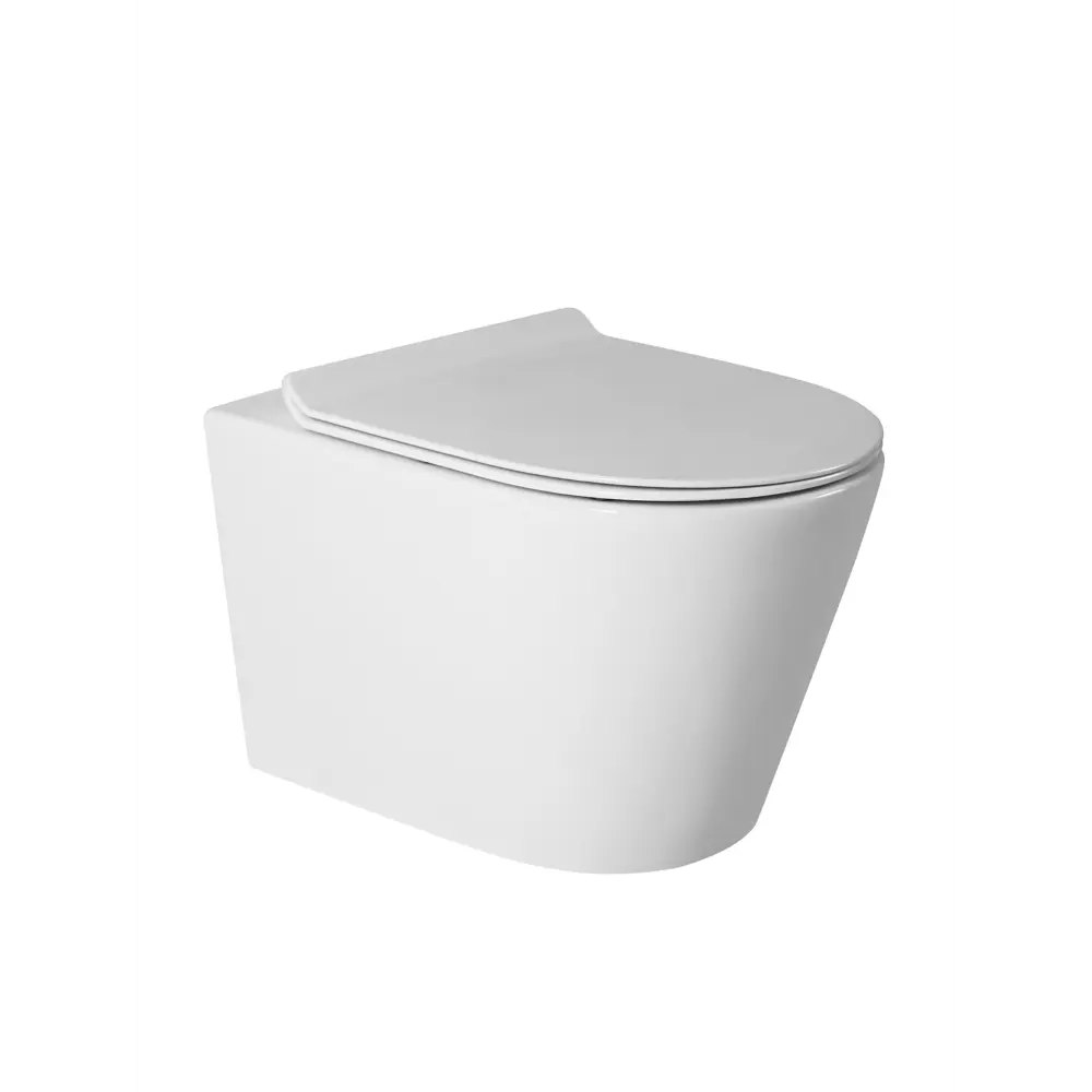 Фото Унитаз подвесной Bond FL0310 Торнадо безободковый с сиденьем микролифт Фото Унитаз подвесной Bond FL0310 Торнадо безободковый с сиденьем микролифт