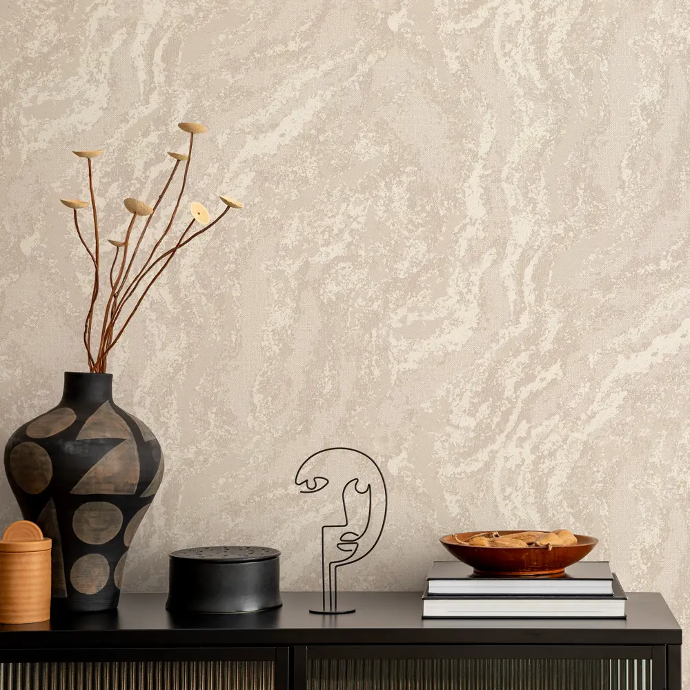 Фото 4 Обои флизелиновые Deco-Deco Calistra темно-бежевые 1.06 м DD6073-12 Фото 4 Обои флизелиновые Deco-Deco Calistra темно-бежевые 1.06 м DD6073-12