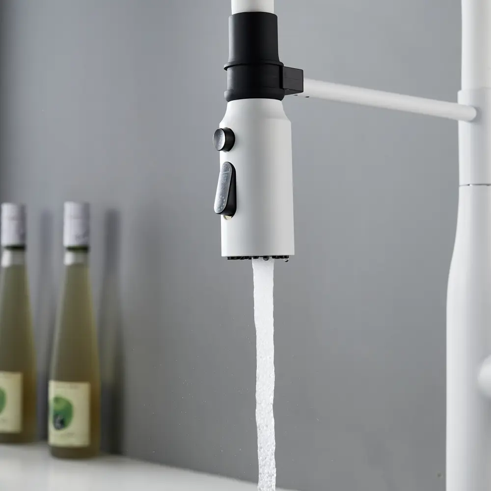 Фото 17 Смеситель для кухни Shevanik S123C-1-LM гибкий излив 24 см цвет белый Фото 17 Смеситель для кухни Shevanik S123C-1-LM гибкий излив 24 см цвет белый