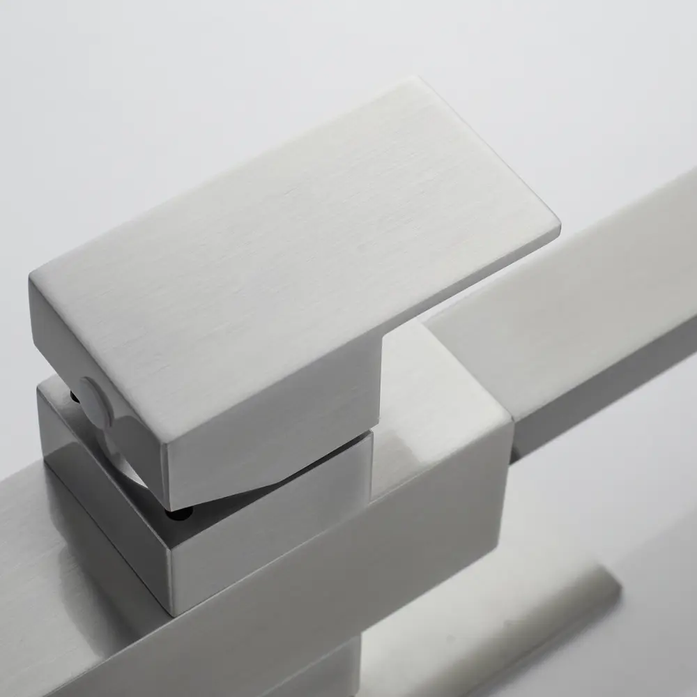 Фото 15 Смеситель для кухни Shevanik S148L-LM поворотный излив 32.5 см цвет сатин