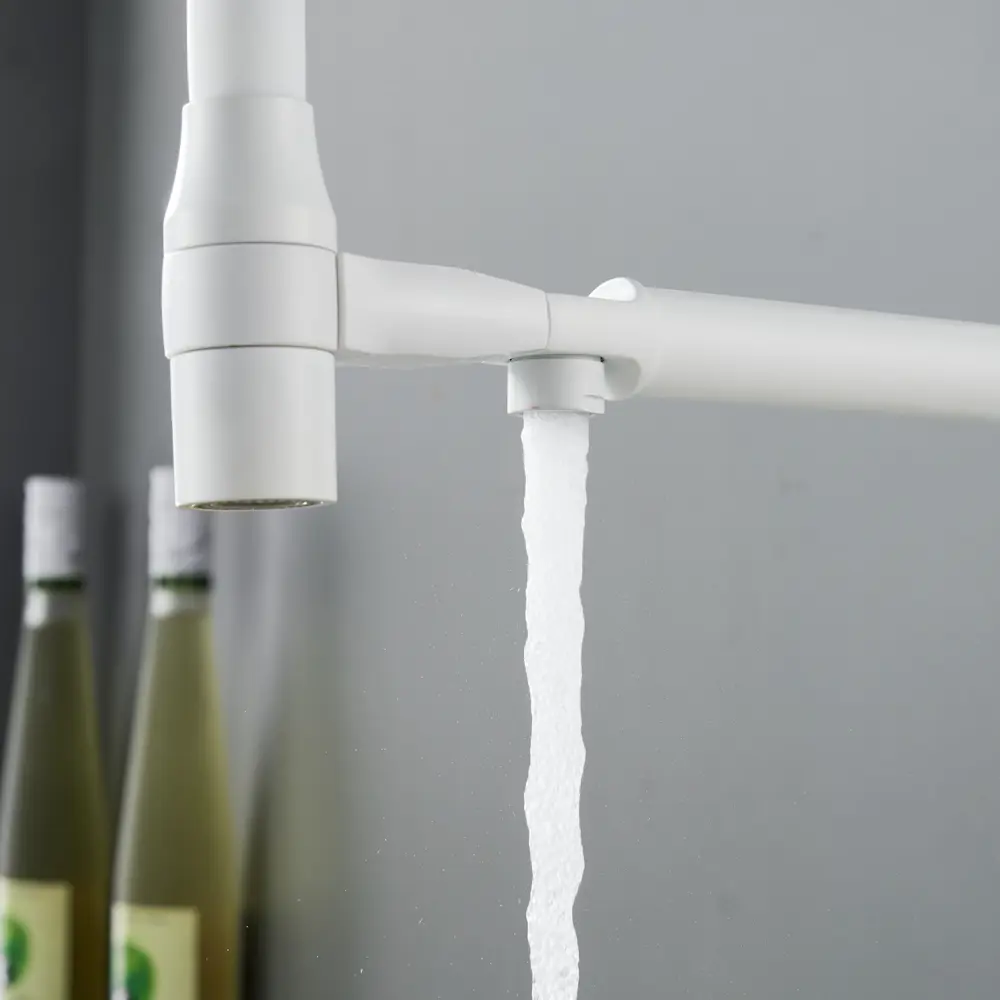 Фото 14 Смеситель для кухни Shevanik S378C-LM гибкий излив 23.1 см цвет белый Фото 14 Смеситель для кухни Shevanik S378C-LM гибкий излив 23.1 см цвет белый