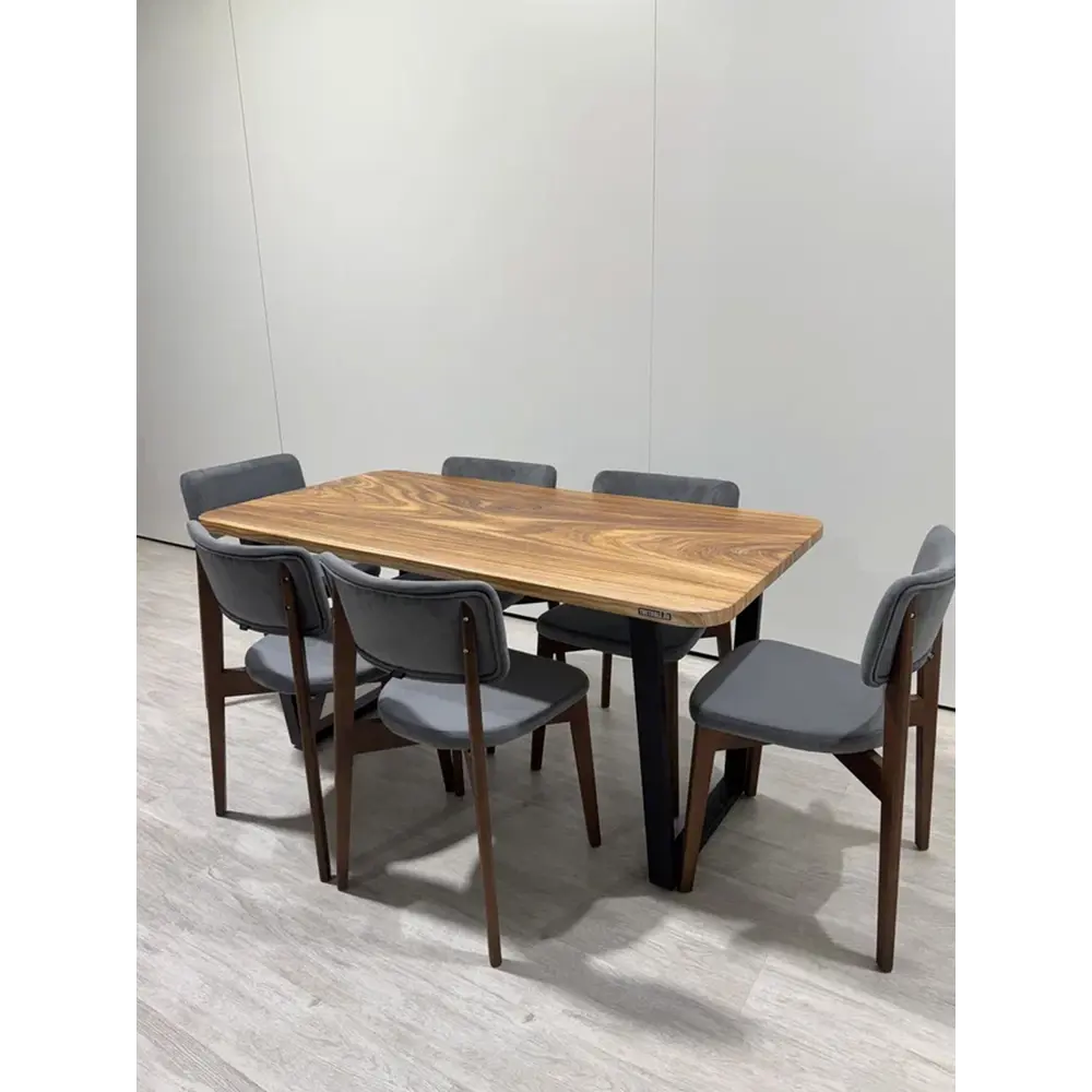 Фото 5 Стол прямоугольный Thetable 8.14 140 80 32 2.1 140x80 см композитный материал цвет коричневый