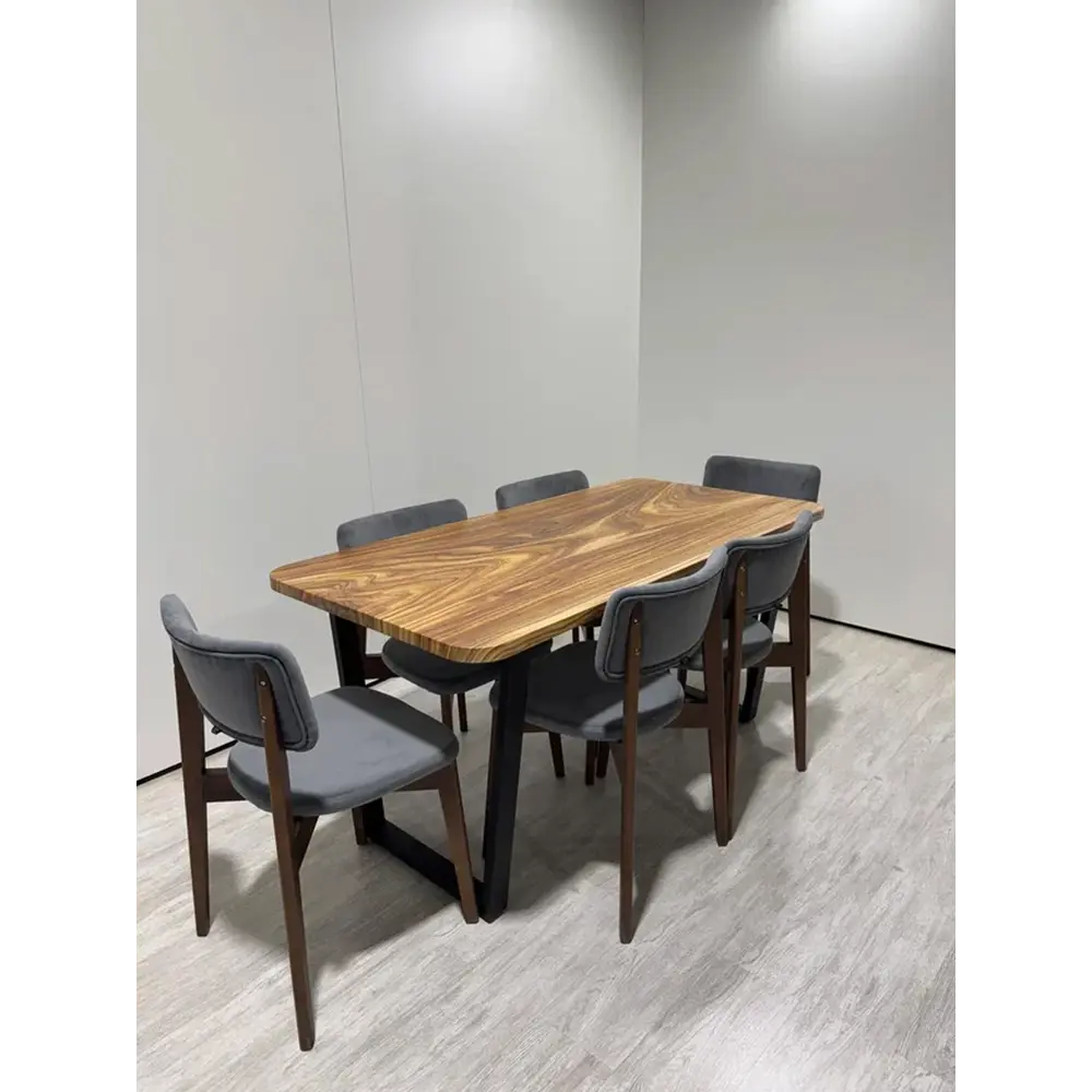 Фото 8 Стол прямоугольный Thetable 8.14 140 80 32 2.1 140x80 см композитный материал цвет коричневый