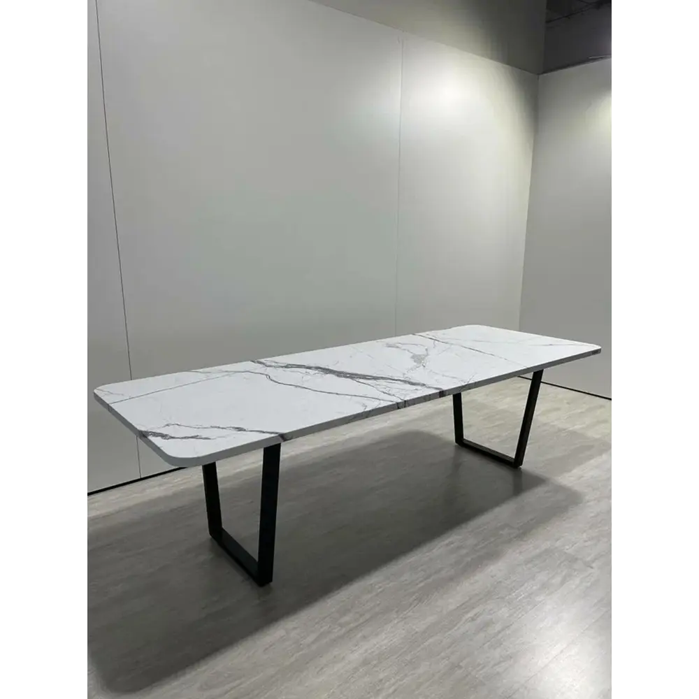 Фото 8 Стол прямоугольный Thetable 200x90 см композитный материал цвет белый Фото 8 Стол прямоугольный Thetable 200x90 см композитный материал цвет белый