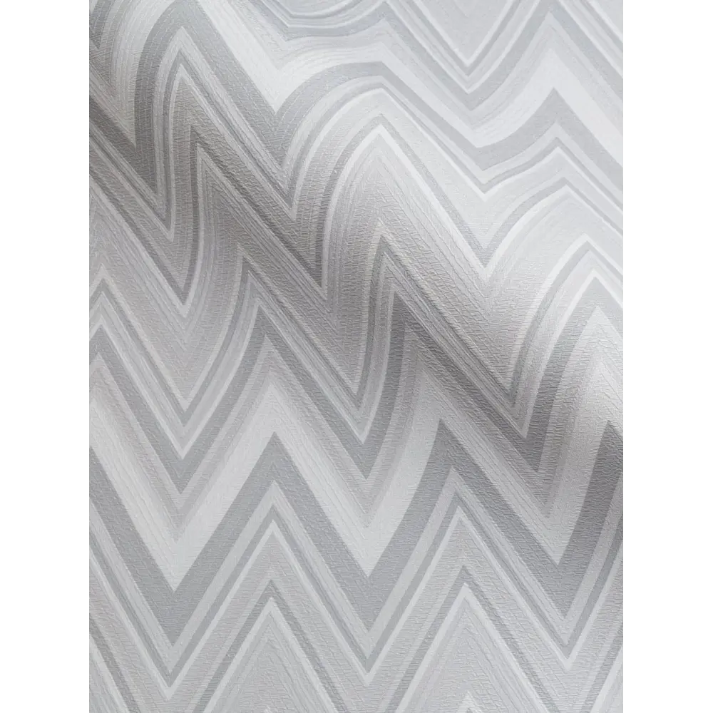 Фото 7 Обои флизелиновые Palitra Chevronis Еврокомфорт 1.06 м цвет серый;светло-серый;белый (chevronis fm72007-11) Chevronis FM72007-11