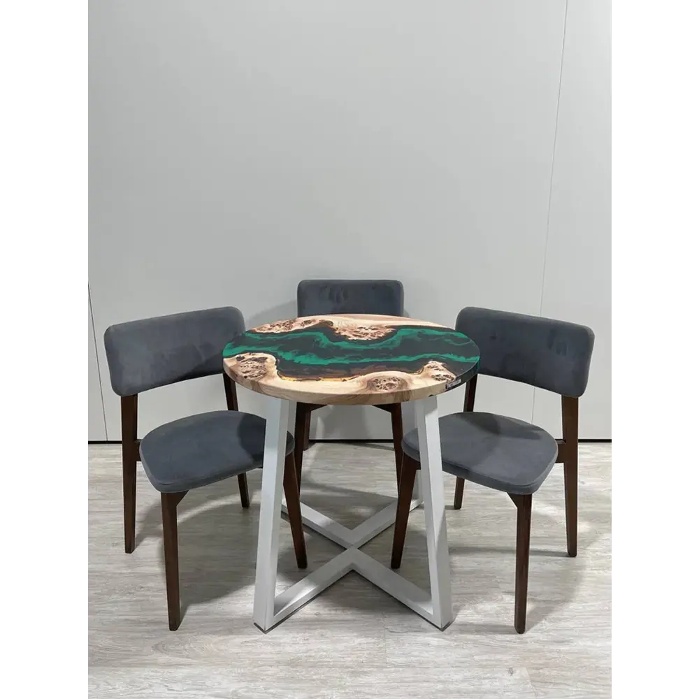 Фото 7 Стол круглый Thetable 4.16 60 32 1.2 60x60 см композитный материал цвет бежевый Фото 7 Стол круглый Thetable 4.16 60 32 1.2 60x60 см композитный материал цвет бежевый