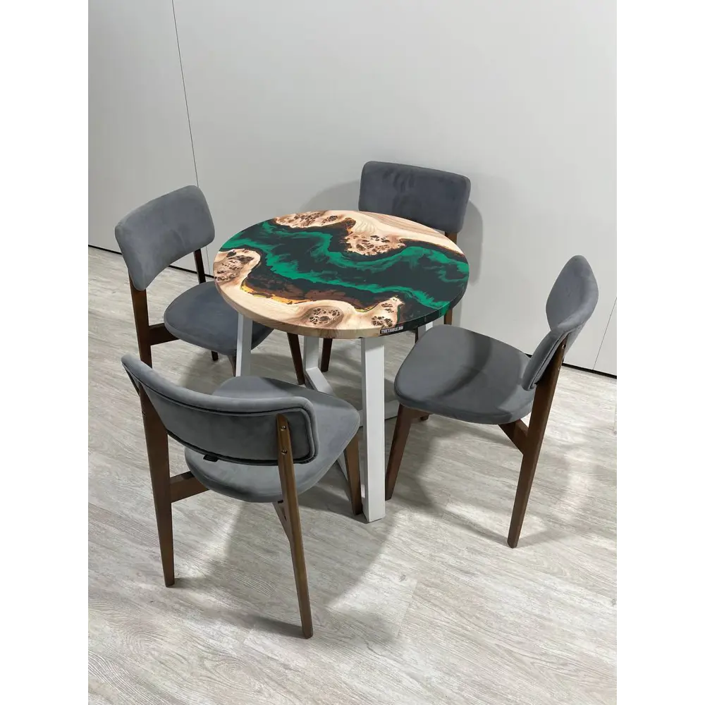 Фото 5 Стол круглый Thetable 4.16 60 32 1.2 60x60 см композитный материал цвет бежевый Фото 5 Стол круглый Thetable 4.16 60 32 1.2 60x60 см композитный материал цвет бежевый