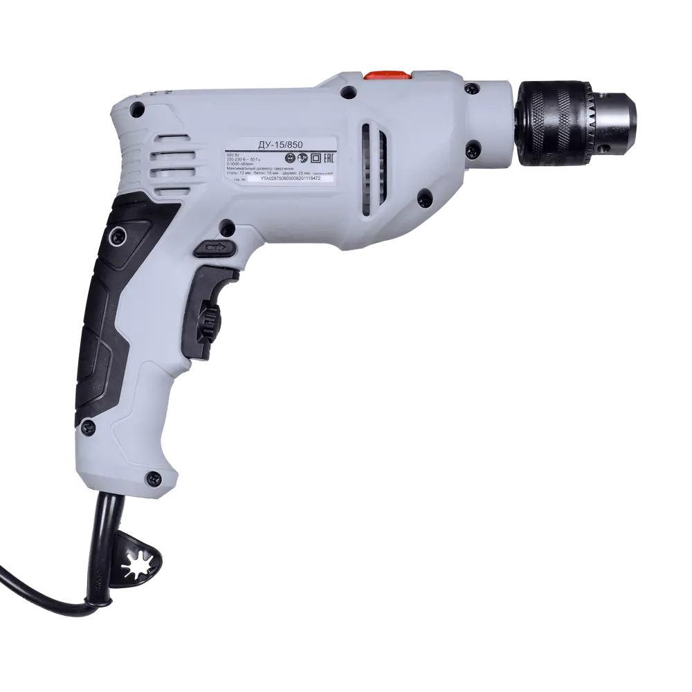 Фото 3 Дрель сетевая ударная Ресанта ДУ-15/850, 850 Вт