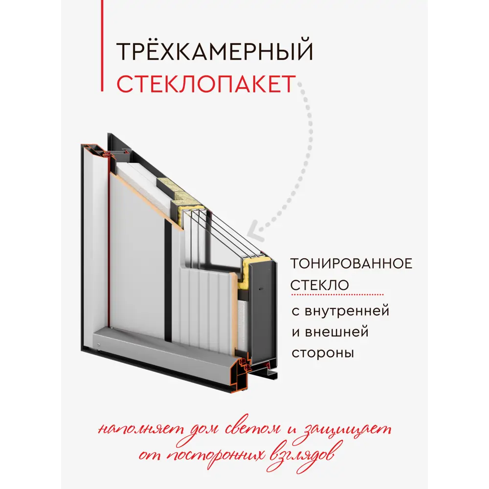 Фото 7 Входная дверь Torex Ронда-6 правый 205x95см цвет темно-серый букле графит/бьянко Фото 7 Входная дверь Torex Ронда-6 правый 205x95см цвет темно-серый букле графит/бьянко