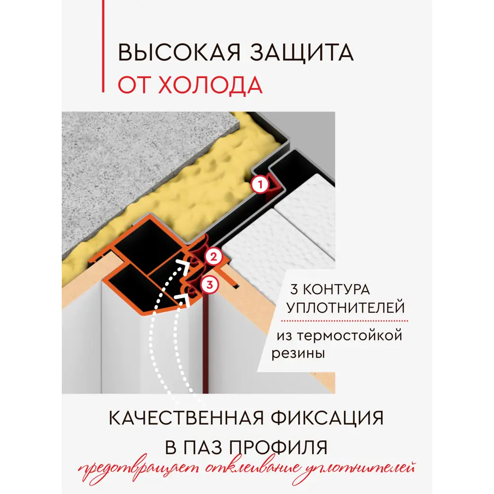 Фото 6 Входная дверь Torex Ронда-6 правый 205x95см цвет темно-серый букле графит/бьянко Фото 6 Входная дверь Torex Ронда-6 правый 205x95см цвет темно-серый букле графит/бьянко