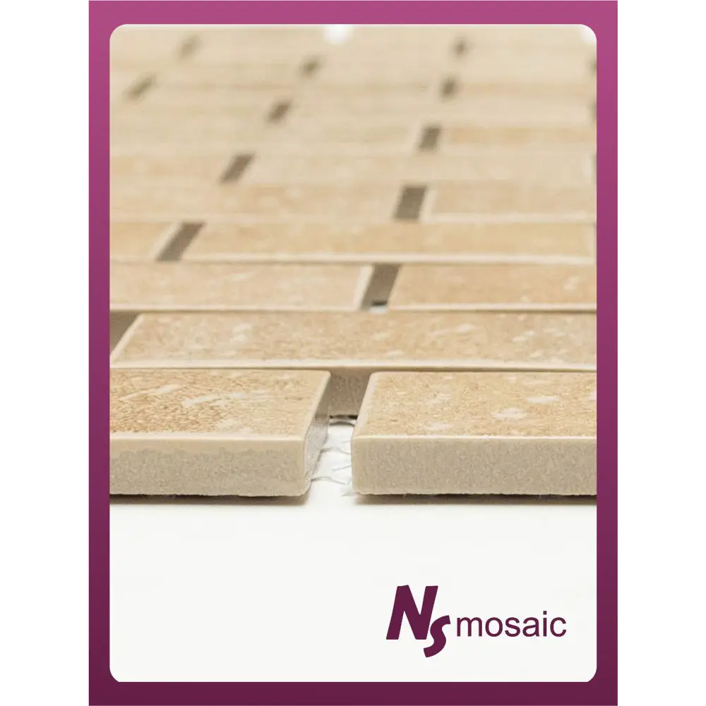 Фото 5 Декоративная мозаика Nsmosaic Pr2348-01 NS08PL0032nsk 31.2x30.6см цвет Коричневый Фото 5 Декоративная мозаика Nsmosaic Pr2348-01 NS08PL0032nsk 31.2x30.6см цвет Коричневый