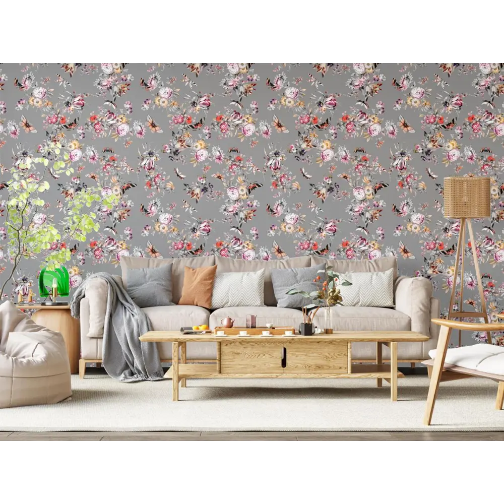 Фото 2 Обои флизелиновые Decoracion 1 м цвет серый 7052104-vinil-280x100x4 Фото 2 Обои флизелиновые Decoracion 1 м цвет серый 7052104-vinil-280x100x4