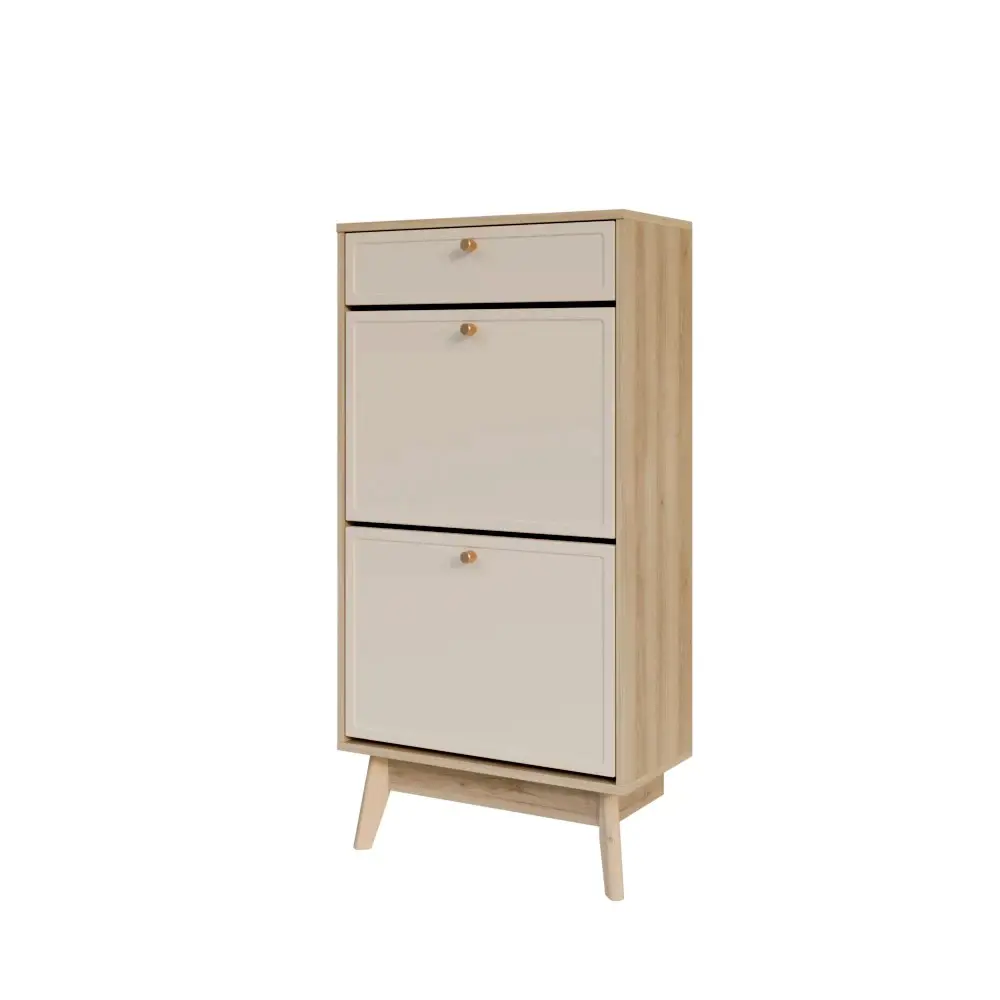 Фото 3 Обувница KONSENSA Лион Амьен 60x120x30 см 1 секция ЛДСП цвет бежевый Фото 3 Обувница KONSENSA Лион Амьен 60x120x30 см 1 секция ЛДСП цвет бежевый