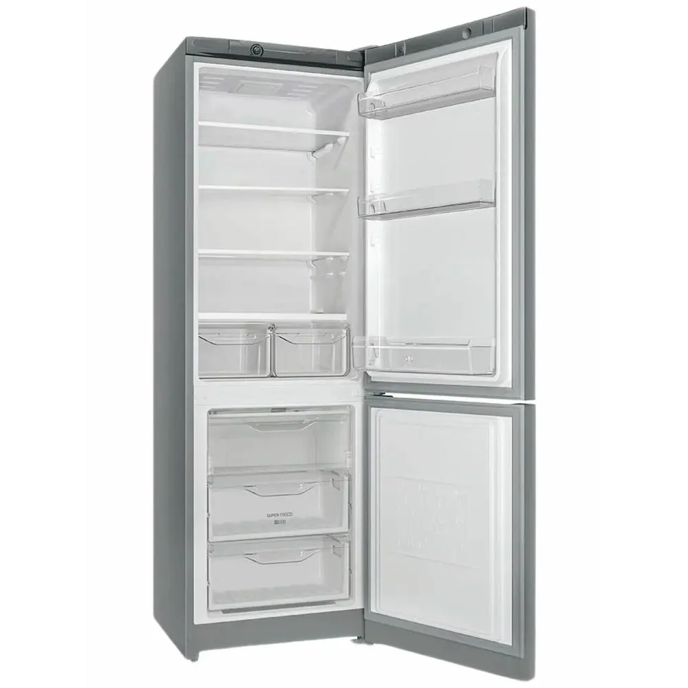 Фото 7 Холодильник Indesit DS 3180 G 60x185 см цвет серый / серебристый