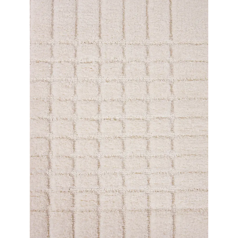 Фото 5 Ковер Ozkaplan Karpet Sofia 0E389A White-White М 160x300 см полиэстер