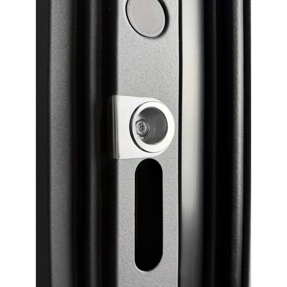 Фото 9 Входная дверь Superlock SL-103 левый 205x96см цвет графит/сатин белый Фото 9 Входная дверь Superlock SL-103 левый 205x96см цвет графит/сатин белый