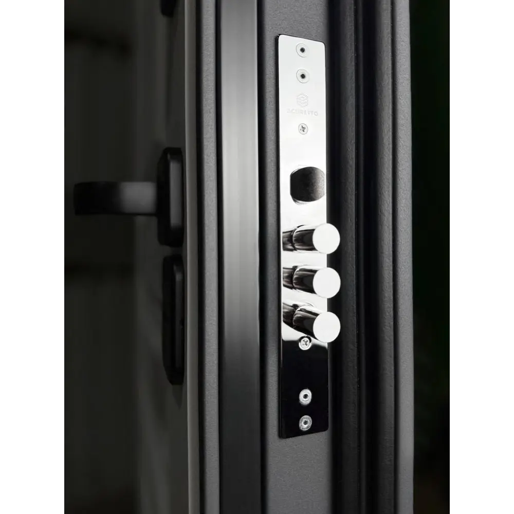 Фото 4 Входная дверь Superlock SL-103 правый 205x96см цвет графит/сатин белый