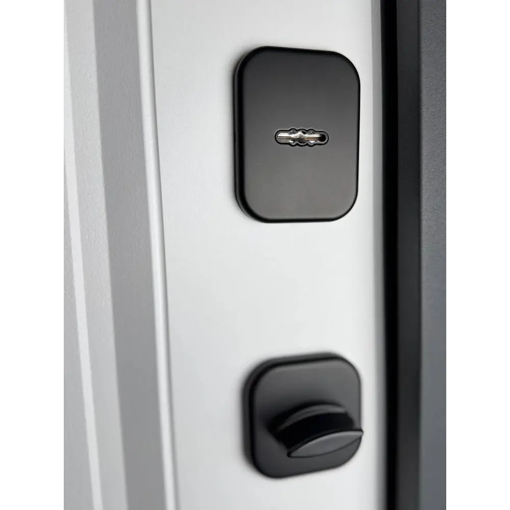 Фото 7 Входная дверь Superlock SL-103 правый 205x96см цвет графит/сатин белый