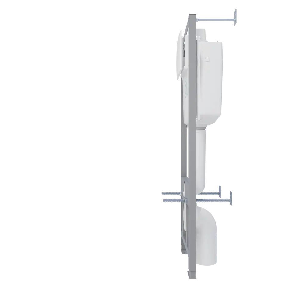 Фото 4 Инсталляция DI для подвесного унитаза с кнопкой цвет белый Фото 4 Инсталляция DI для подвесного унитаза с кнопкой цвет белый