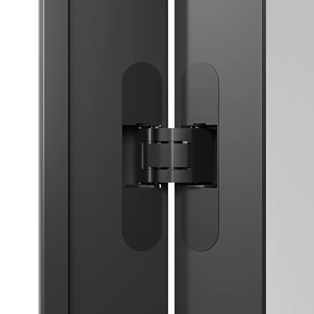 Фото 5 Дверь межкомнатная глухая Invisible 80x210 см грунт цвет белый с черной кромкой с замком Фото 5 Дверь межкомнатная глухая Invisible 80x210 см грунт цвет белый с черной кромкой с замком