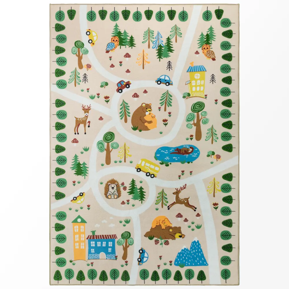 Фото 2 Ковер Бэби Бор 200x300 см полиамид цвет разноцветный