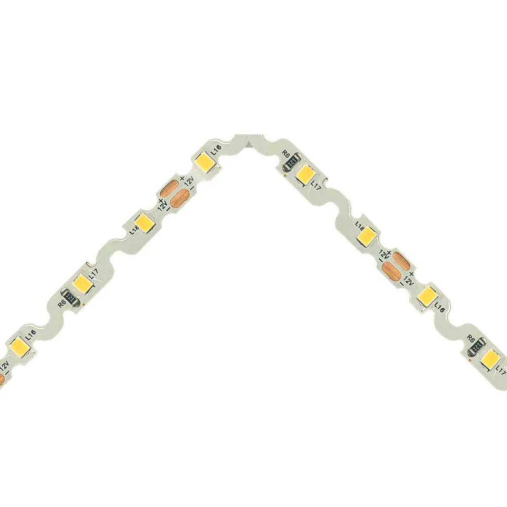 Фото 5 Светодиодная лента для подсветки труднодоступных мест Apeyron SMD2835 12В 6 мм 2м 4.8 Вт/м 60диод/м 400 лм/м 4000 К