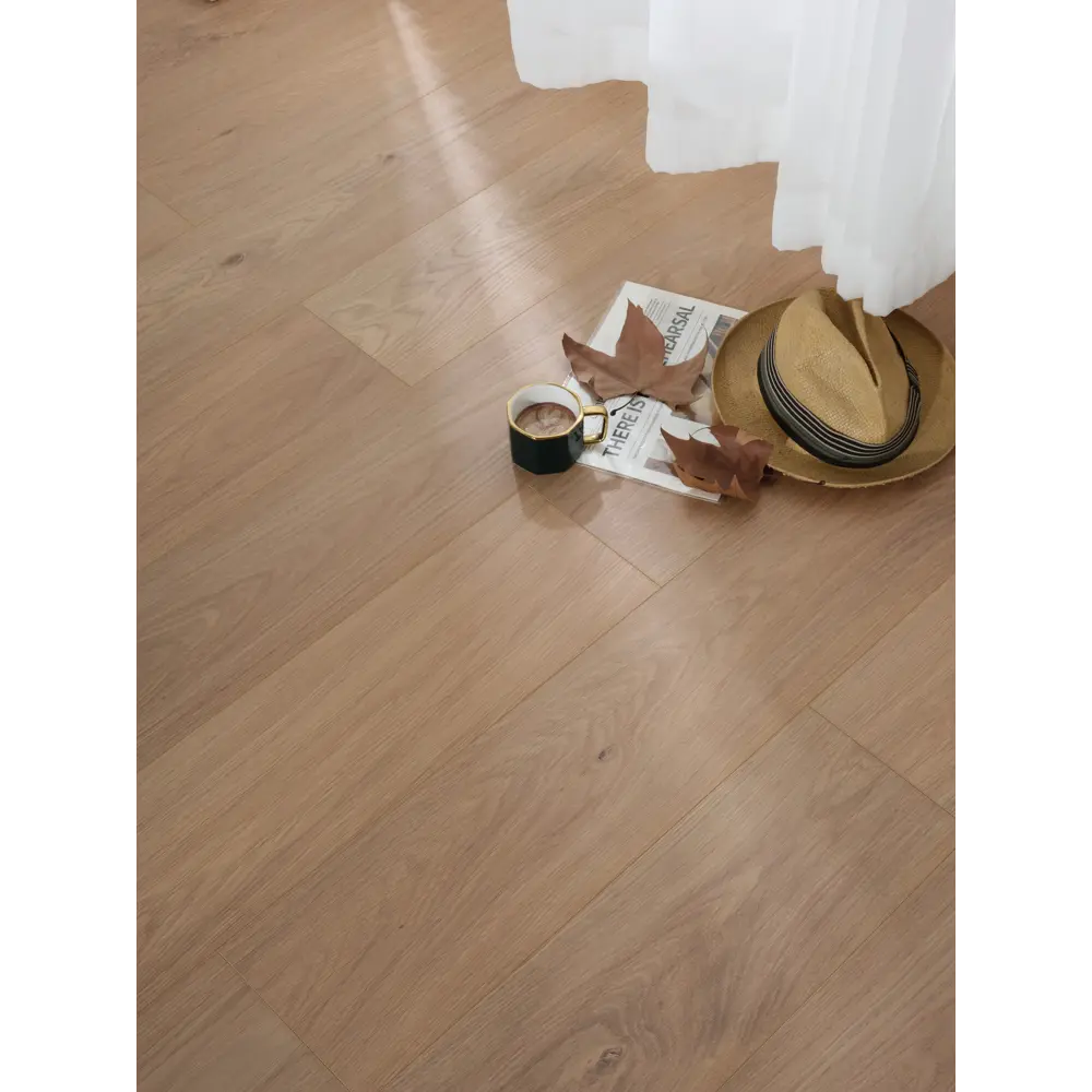 Фото 12 Ламинат Lamiwood Select Дуб Медовый 34 класс толщина 8 мм с фаской 1.90 м² цена за упаковку