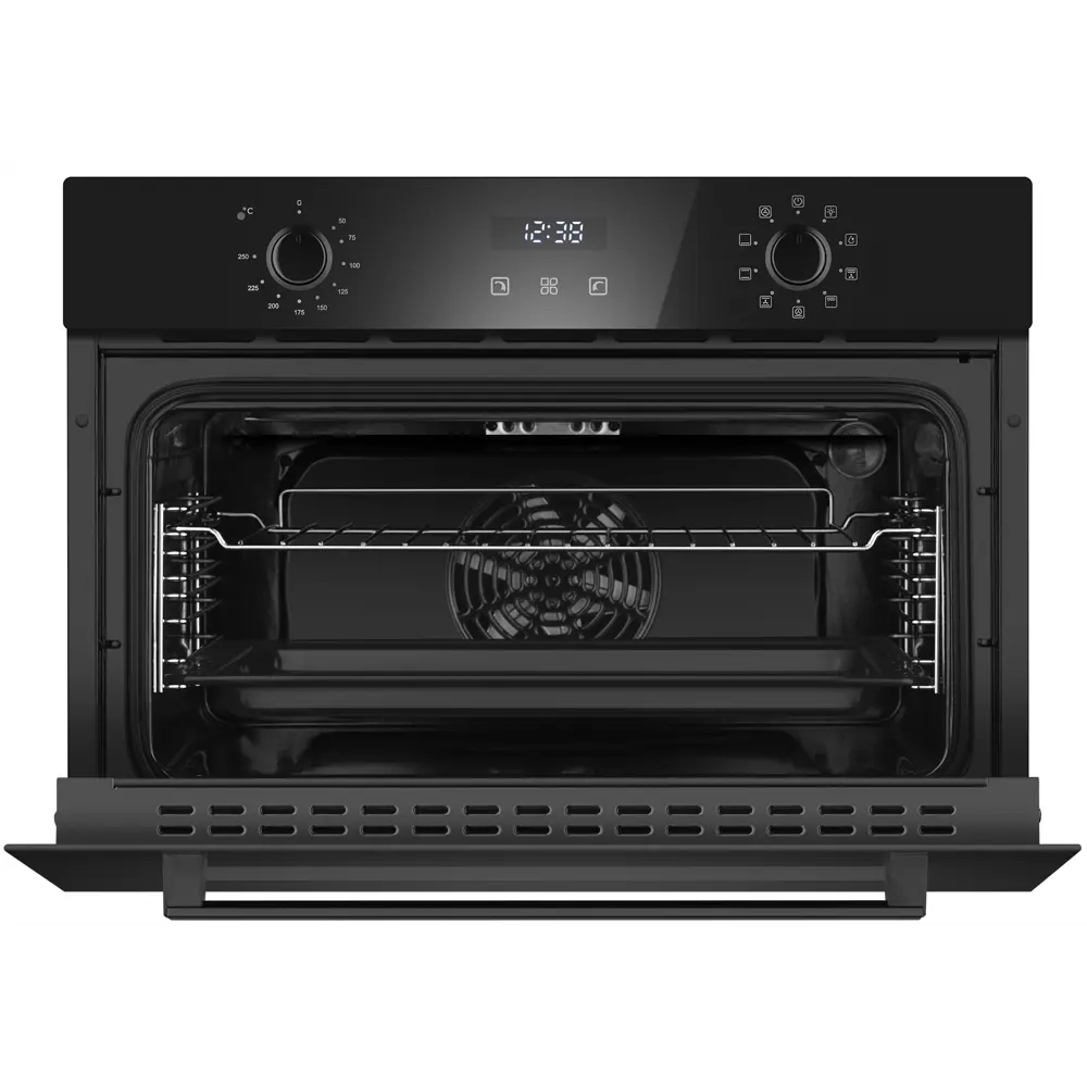 Фото 2 Встраиваемый духовой шкаф Weissgauff OE 459 PDB Black Edition 59.5х45х56.5 см цвет черный Фото 2 Встраиваемый духовой шкаф Weissgauff OE 459 PDB Black Edition 59.5х45х56.5 см цвет черный