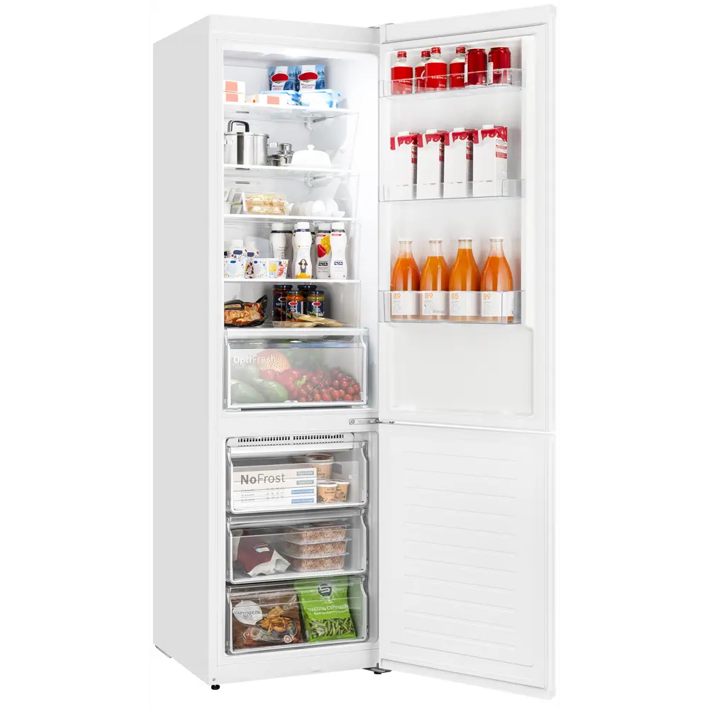 Фото 5 Холодильник Weissgauff WRK 2010 D Inverter NoFrost White Soft Close 60x203 см цвет белый Фото 5 Холодильник Weissgauff WRK 2010 D Inverter NoFrost White Soft Close 60x203 см цвет белый