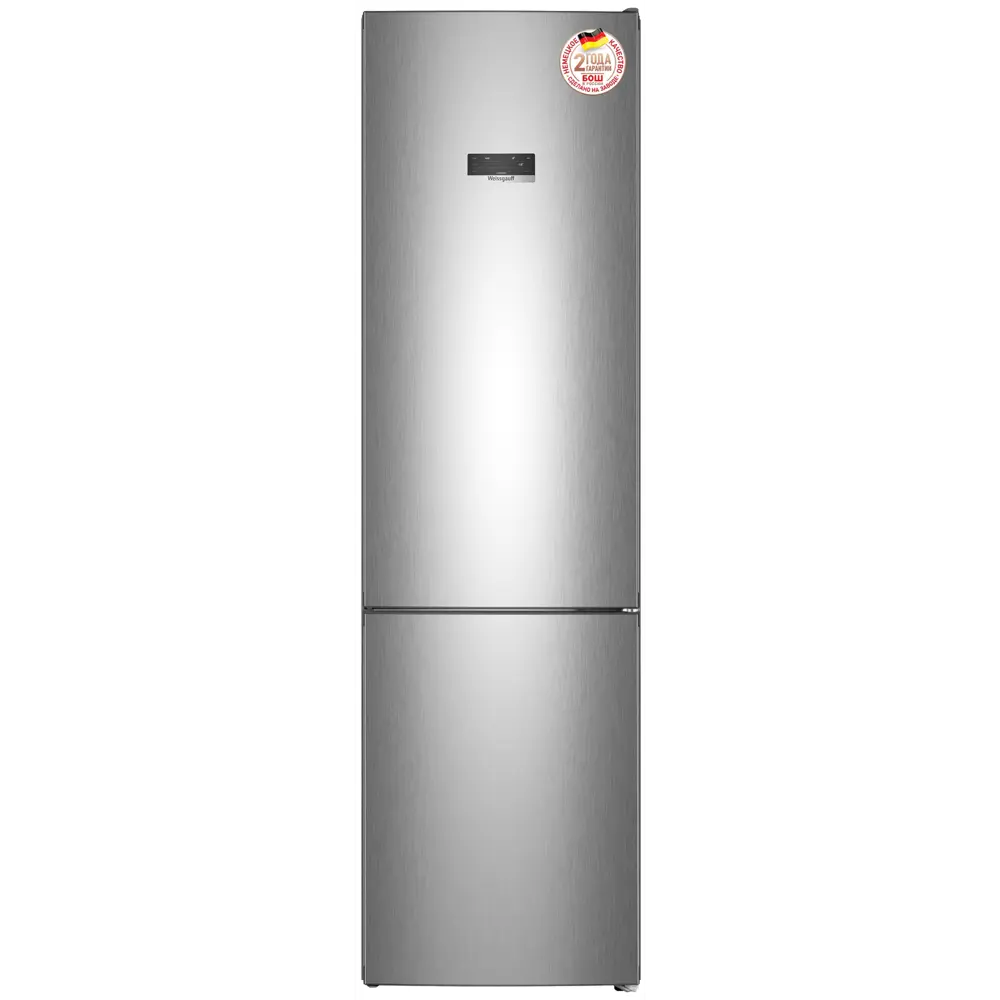 Фото Холодильник Weissgauff WRK 2010 D Inverter NoFrost Inox Soft Close 60x203 см цвет нержавеющая сталь Фото Холодильник Weissgauff WRK 2010 D Inverter NoFrost Inox Soft Close 60x203 см цвет нержавеющая сталь