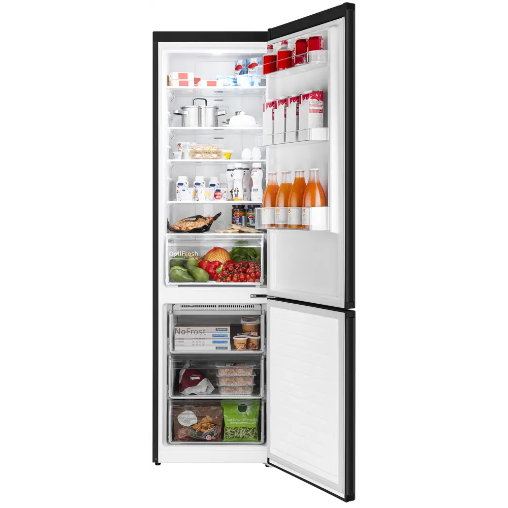 Фото 3 Холодильник Weissgauff WRK 2010 D Inverter NoFrost Black Soft Close 60x203 см цвет черный Фото 3 Холодильник Weissgauff WRK 2010 D Inverter NoFrost Black Soft Close 60x203 см цвет черный