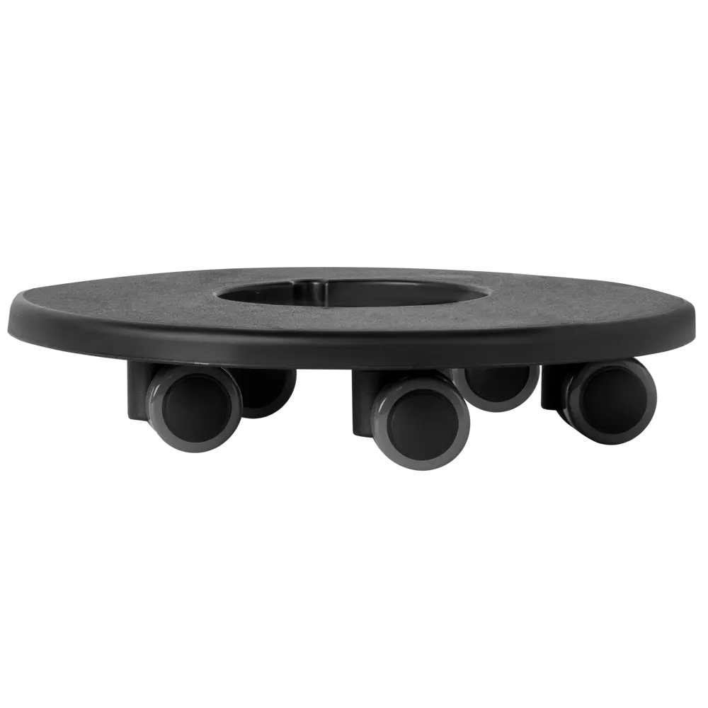 Фото 2 Подставка для кашпо Делюкс ø23 см цвет черный