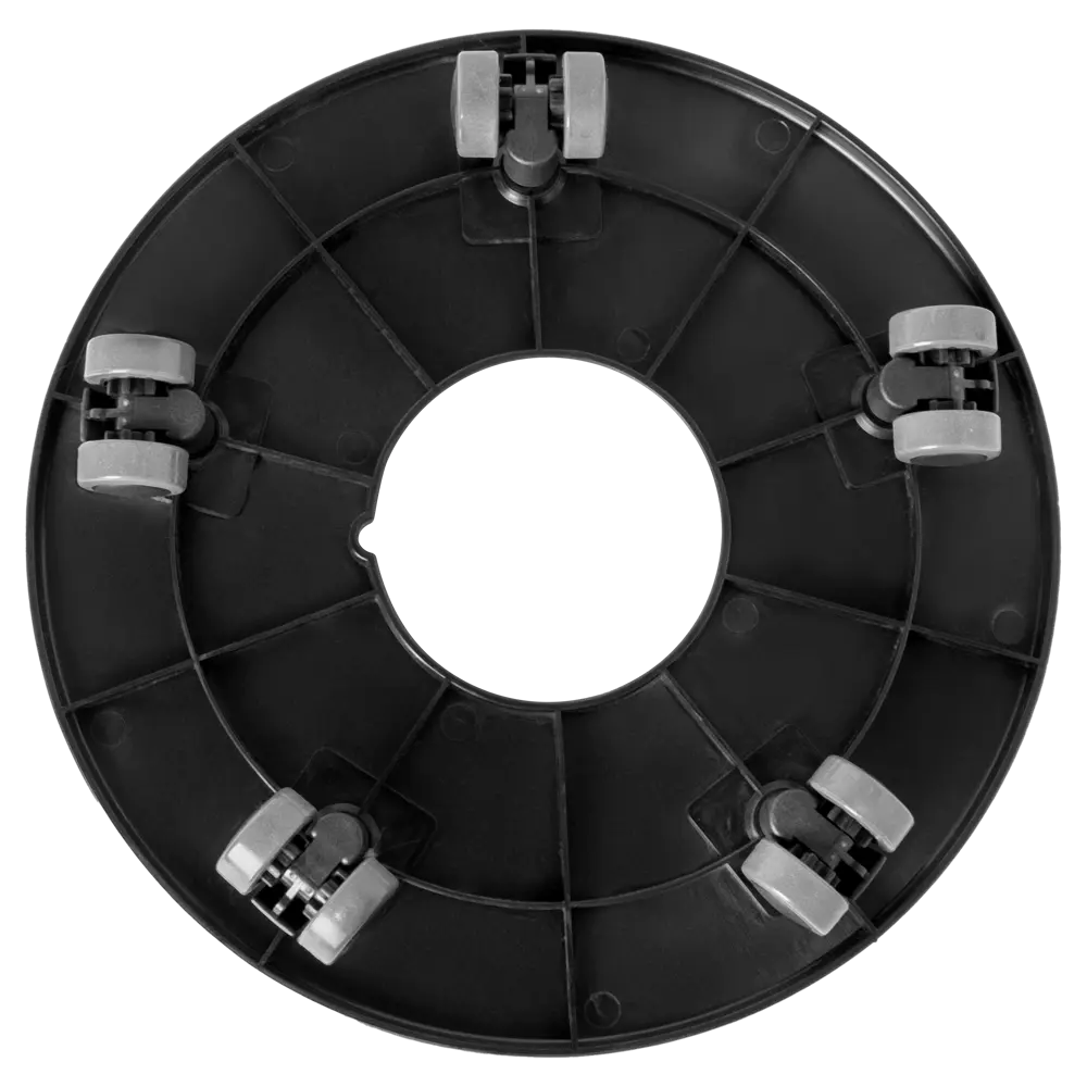 Фото 3 Подставка для кашпо Делюкс ø23 см цвет черный