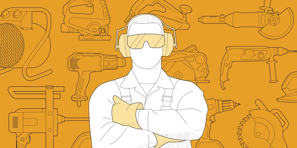 Как безопасно работать с электроинструментами.