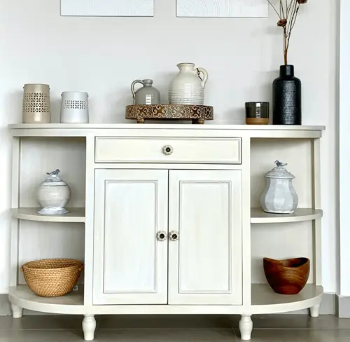 Советские комоды в современном оформлении.