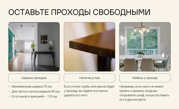 Шаг 1. Планируем расстановку мебели